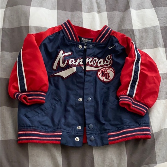 ku letterman jacket